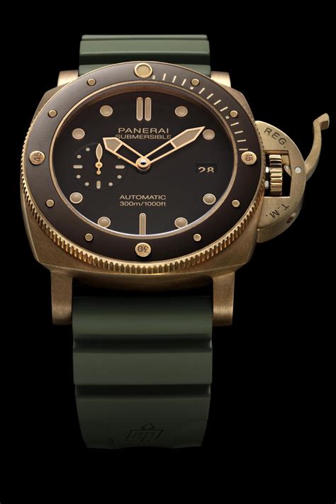 panerai bronze|Panerai Submersible Bronzo PAM 968 47mm Automatic .